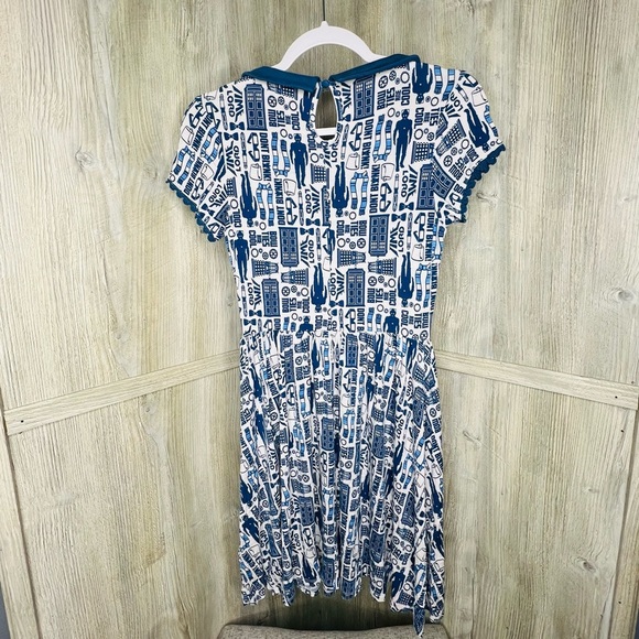 Dr Who Tardis Print Dress - Picture 6 of 8